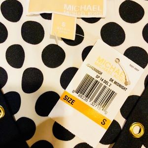 Michael KORS Silk Top NEW size S
